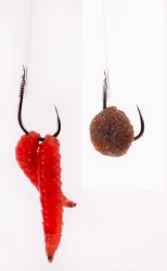 Korum CS Barbless Pellet & Maggot Hook to Nylon