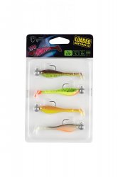 Fox Rage Mini Fry Loaded UV Mixed Colour Pack x 4