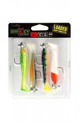 Fox Rage Spikey UV Mixed Colours x 5