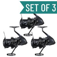 Shimano Power Aero XTC 14000 Reel - Set of 3