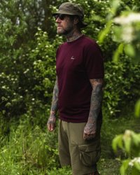 Korda Minimal Tee Burgundy