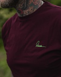 Korda Minimal Tee Burgundy