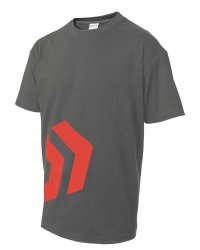 Daiwa Angled DVEC Grey & Red T-Shirt