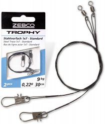 Zebco Trophy Steel Lure Trace x 2