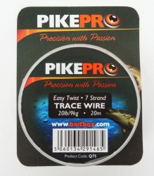 Pikepro Trace Wire 7 Strand 20m