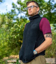 Korda Fleece Gilet Black