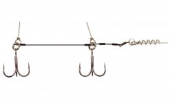 CWC Pro Tandem Stainless Steel Stinger Rig