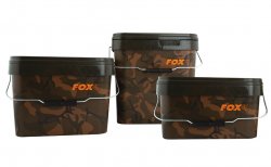 Fox Camo Square Carp Bucket