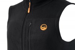 Guru Black Fleece Gilet