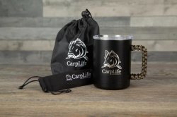 CarpLife Thermal Mug & Spoon Set - Camo Paracord Handle