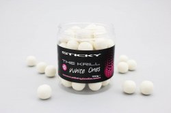 Sticky Baits The Krill White Ones Pop Up Boilies