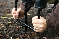 Korda Black Singlez Spike Ball Stabiliser