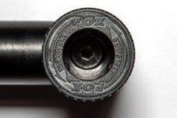 Fox Black Label Fixed Quick Release 2 Rod Buzz Bars