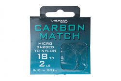 Drennan Carbon Match Hook to Nylon