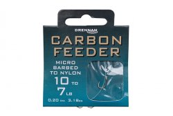 Drennan Carbon Feeder Hook to Nylon