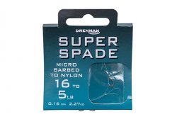 Drennan Super Spade Hook To Nylon