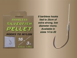 Drennan Silverfish Pellet Hook to Nylon