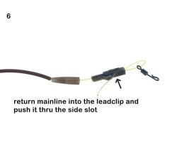 PB Products Hit & Run X-Safe Leadclip Mainline Only 4 Pack