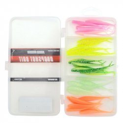 Spro Drop Shot Bait 6.5cm UV Flash Pack