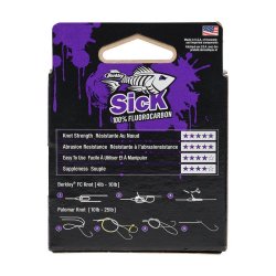 Berkley Sick Fluorocarbon Leader Clear 50m