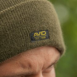 Avid Minimal Green Beanie