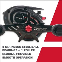 Abu Garcia Revo5 Winch LP-L LH Multiplier Reel