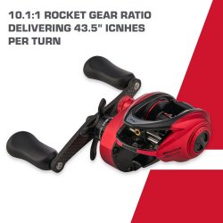 Abu Garcia Revo5 Rocket LP-L LH Multiplier Reel