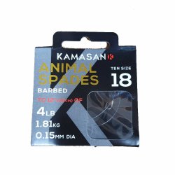 Kamasan Animal Barbless Hook to Nylon