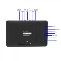 Powapacs 12 inch DVB T2 TV