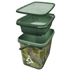 Bait Tech Camo Bucket & Lid