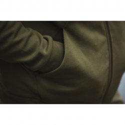 Korda Kore Zip Pro Hoodie Olive