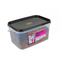 Crafty Catcher Big Hit Oily Pellet Mix 3kg Bucket