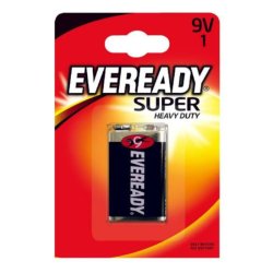Eveready Super Zinc Battery 9V