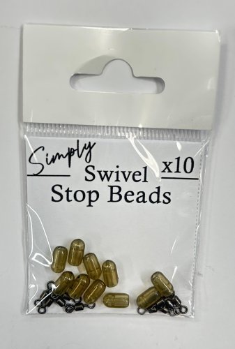 Simply Swivel Stop Beads x 10