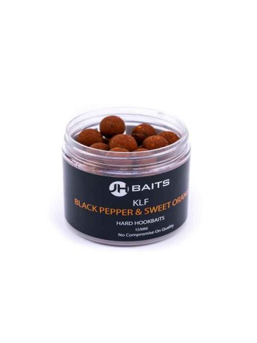 JH Baits KLF Black Pepper & Sweet Orange Hard Hookers