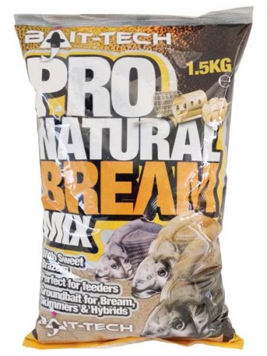 Bait Tech Pro Natural Bream Groundbait 1.5kg