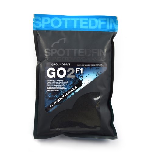 Spotted Fin GO2 F1 Dark Groundbait