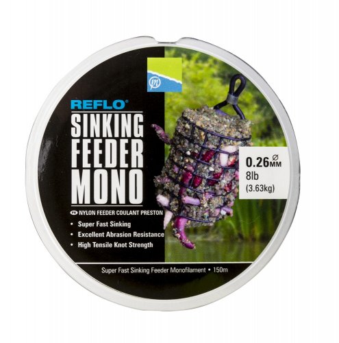 Preston Sinking Feeder Mono 150m