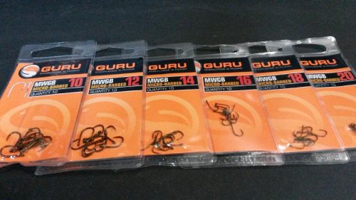 Guru MWG Barbed Hooks