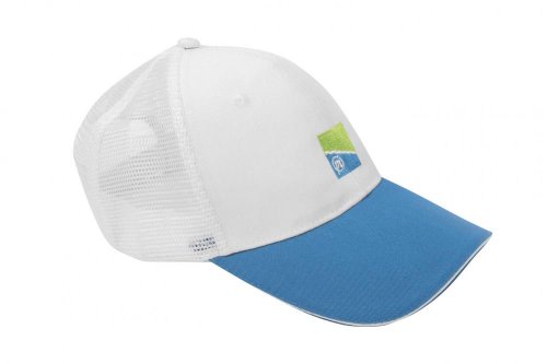 Preston White Mesh Cap