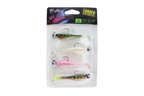 Fox Rage Mini Fry Loaded UV Mixed Colour Pack x 4