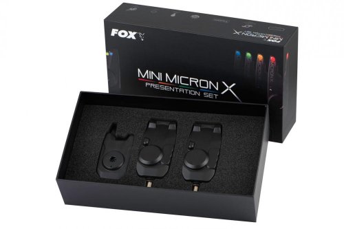 Fox Mini Micron X Alarm & Receiver 2 Rod Set