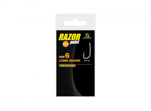 Carp Spirit Razor Long Shank Hooks