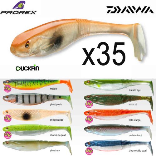 Prorex Classic Shad 7.5cm Soft Lure Bulk Box x 35