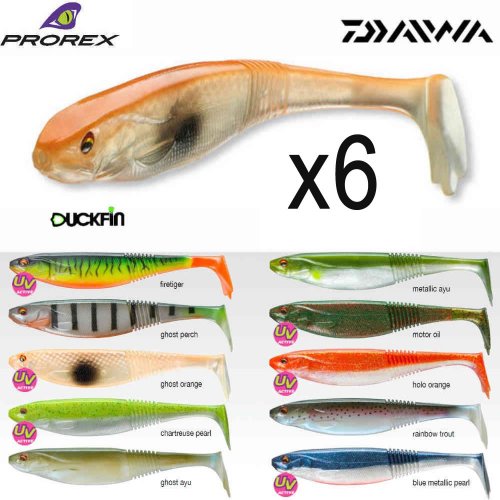 Prorex Classic Shad 10cm Soft Lures x 6