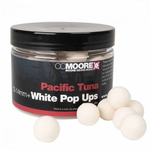 CC Moore Pacific Tuna White Pop Ups 13-14mm+