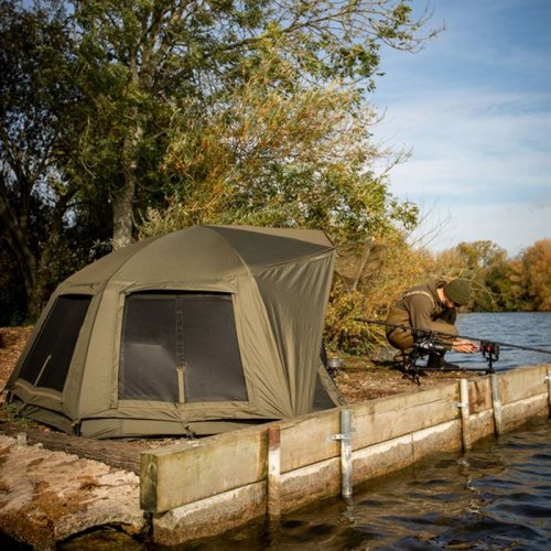 Trakker Tempest 100 Brolly Skull Cap Wrap Aquatexx EV 1.0