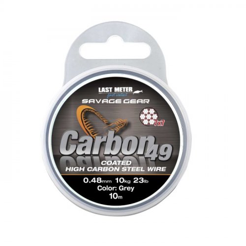 Savage Gear Carbon49 Steel Wire 10m