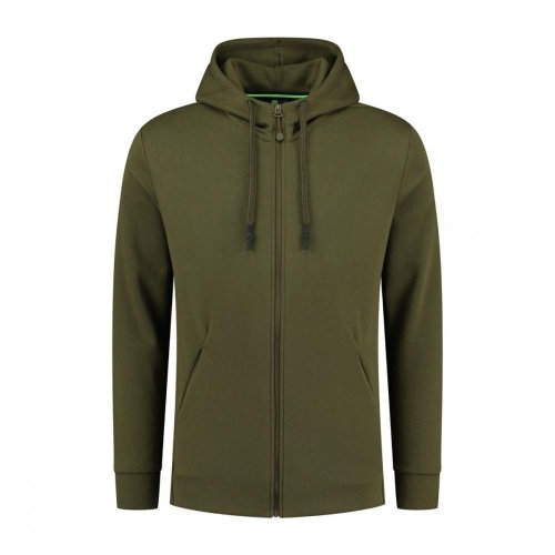 Korda Kore Zip Pro Hoodie Olive