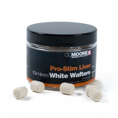 CC Moore Pro Stim Liver White Dumbell Wafters